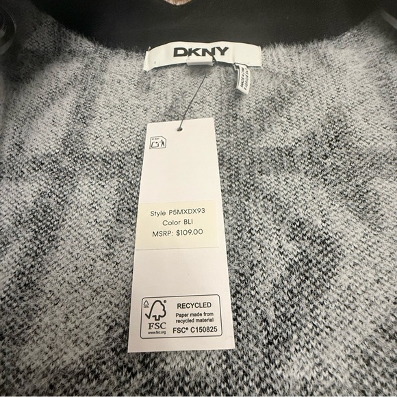 DKNY Women’s Button Down Cardigan Size Large MSRP $109.00 - Picture 10 of 11